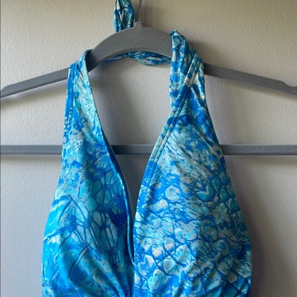 NWOT Coco Reef Jewel Twist Bra Sized One Piece Swimsuit Size 34C Cup 10 - Picture 3 of 7